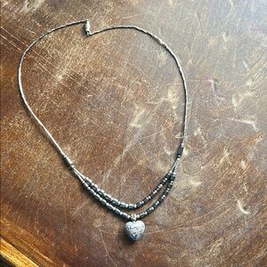 Sterling Silver Heart Pendant Necklace